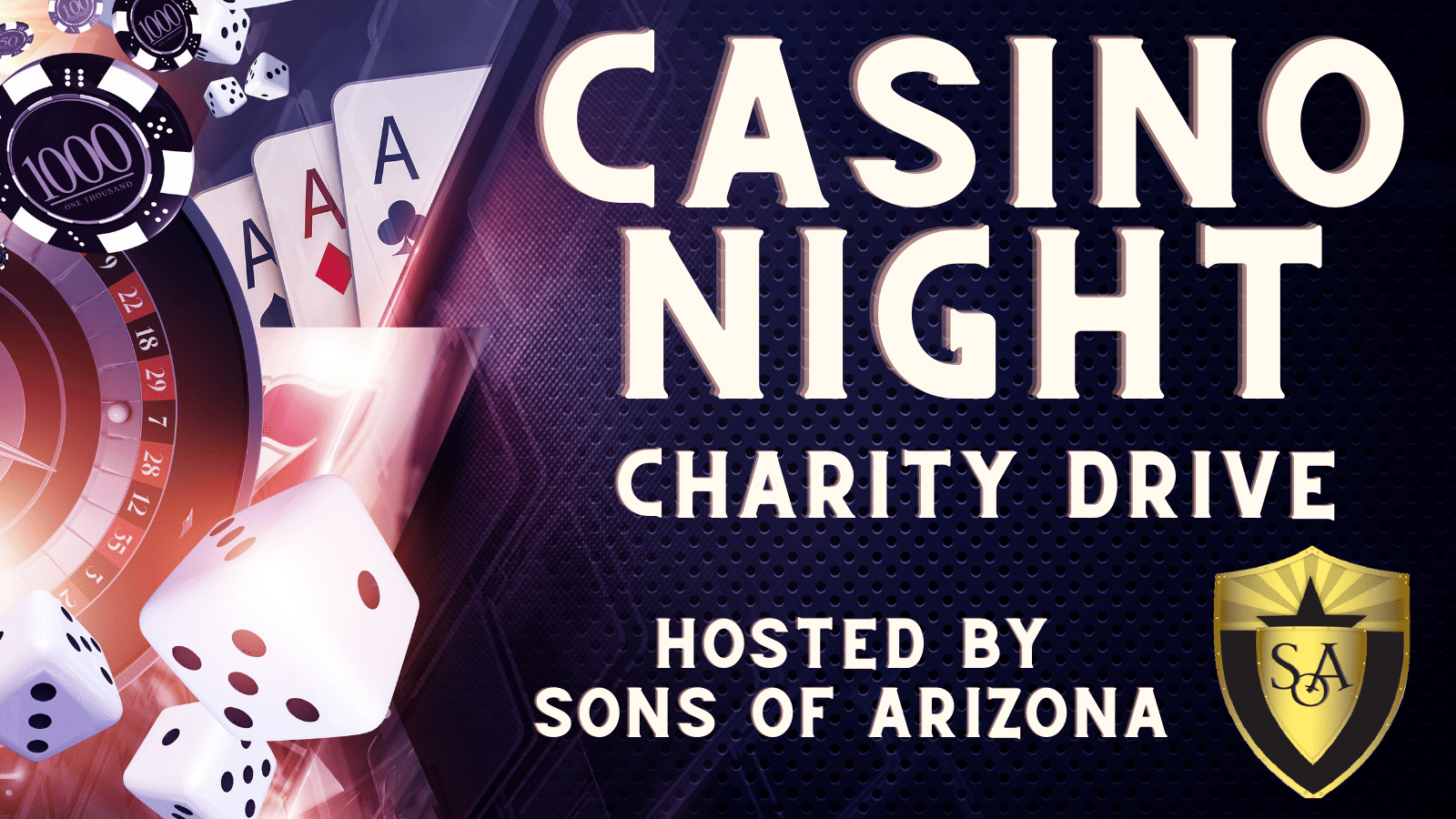 Gearfire and 501c3 Sons of Arizona Team Up for Casino Night Charity Drive featured img
